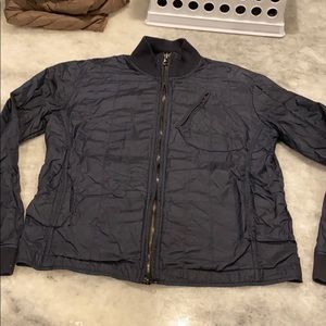 Converse navy windbreaker bomber jacket m
